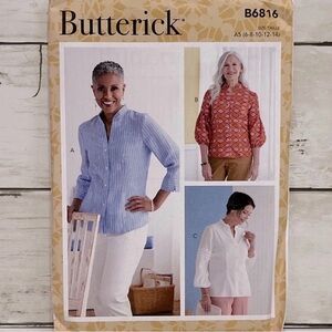 ⭐️5 for $28⭐️ NEW Butterick B6816 Women’s Sewing Patterns UNCUT
